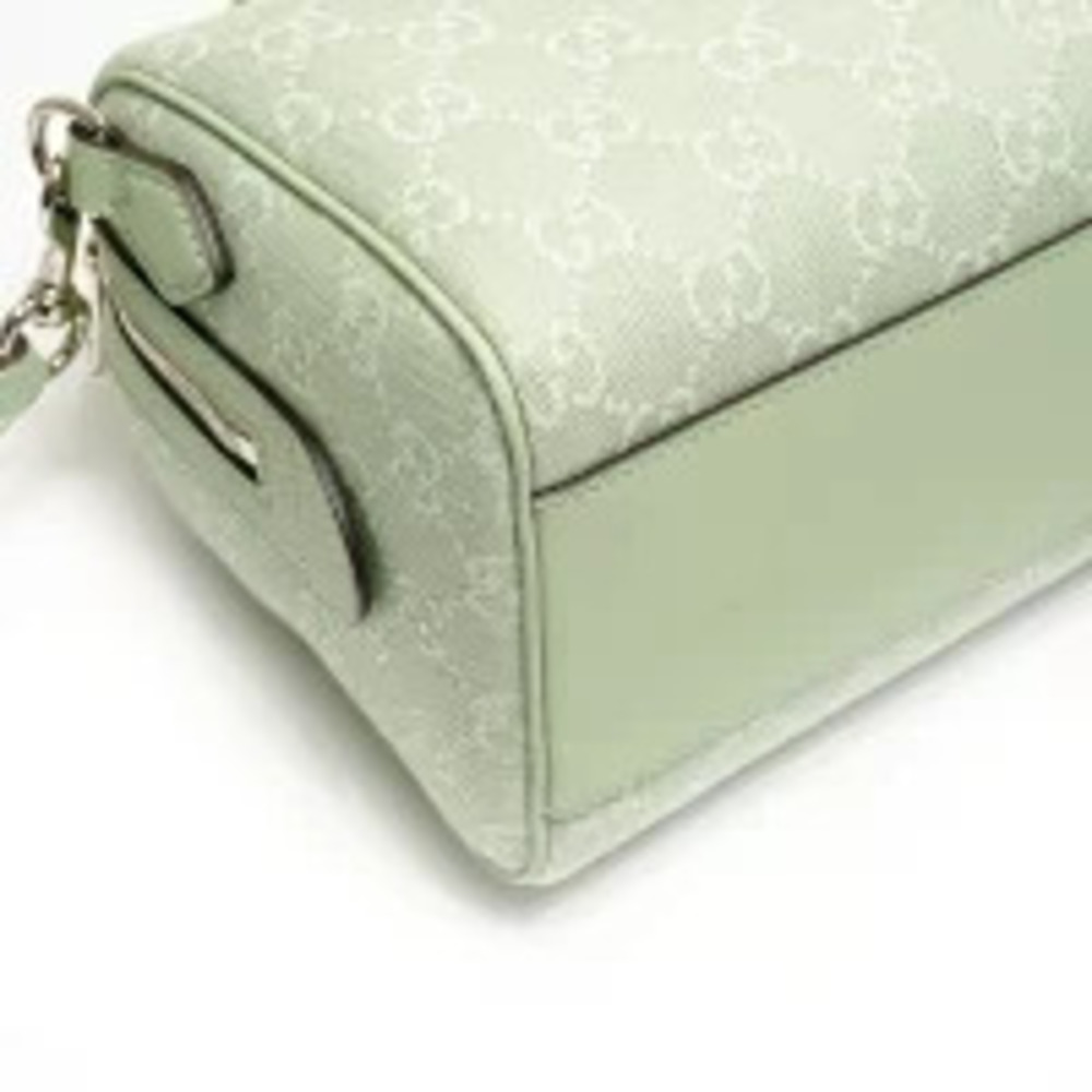 Gucci Ophidia GG Canvas Boston Bag Green - Picture 5 of 13